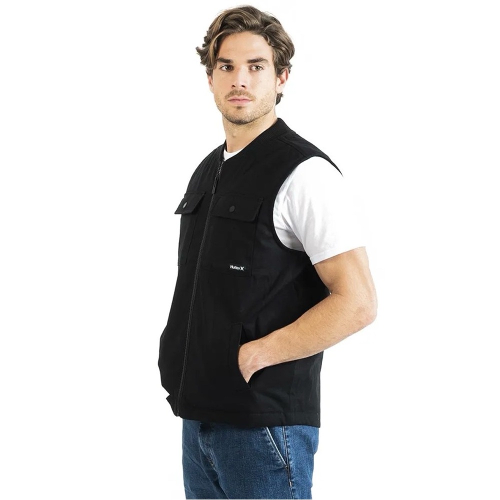 Hurley Black Utility Vest